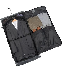 Wally Bags 45-inch Framed Garment Bag with Shoulder Strap and Multiple Accessory Pockets