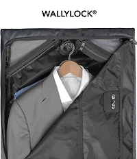 Wally Bags 45-inch Framed Garment Bag with Shoulder Strap and Multiple Accessory Pockets