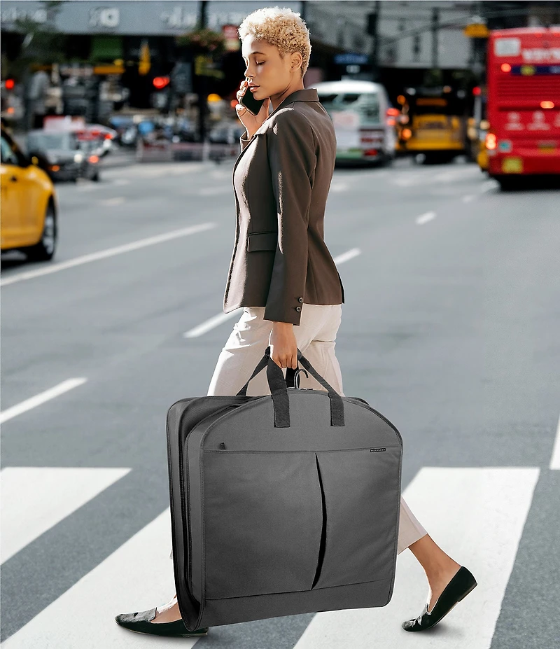 Wally Bags 52-inch Garment Bag with Accessory Pockets