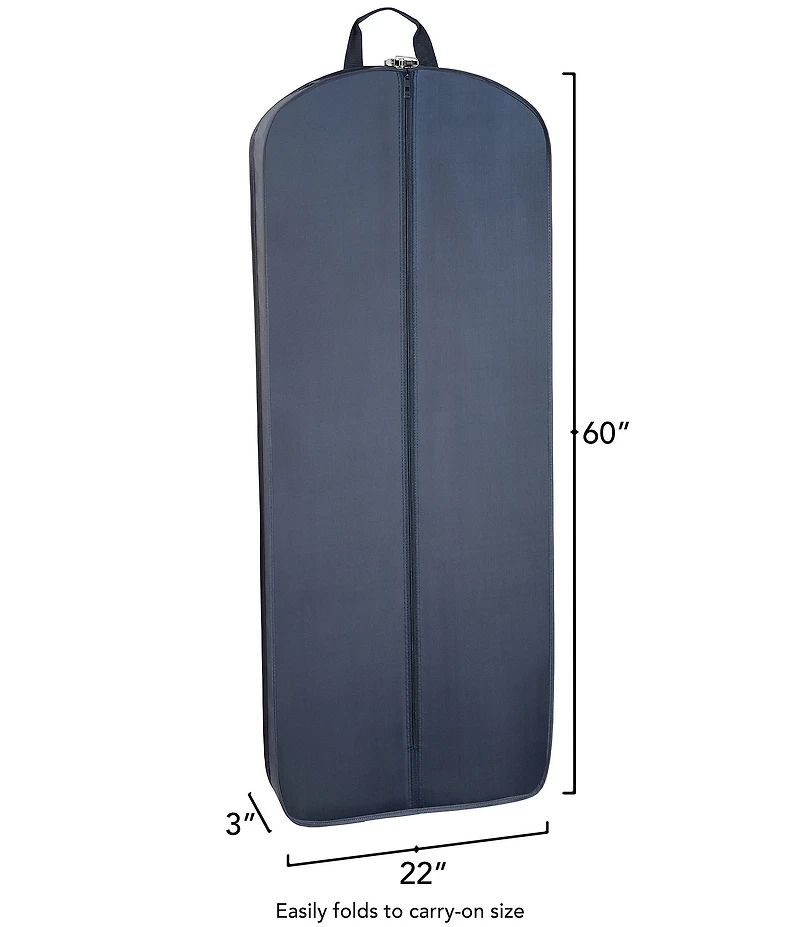 Wally Bags 60-in Premium Tri-Fold Travel Garment Bag with Pocket