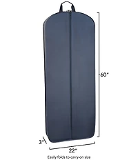 Wally Bags 60-in Premium Tri-Fold Travel Garment Bag with Pocket