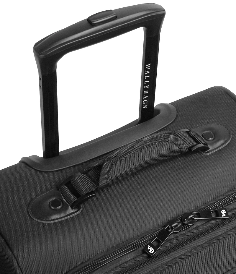 Wally Bags Solutions 20#double; Expandable Carry-On Spinner with Padded Electronics Pockets