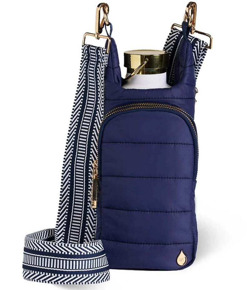 WanderFull Original Island Navy Print Strap HydroBag Crossbody Bag