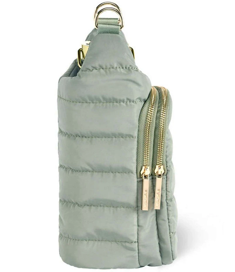 WanderFull Original Sage Green Printed Strap HydroBag Crossbody Bag