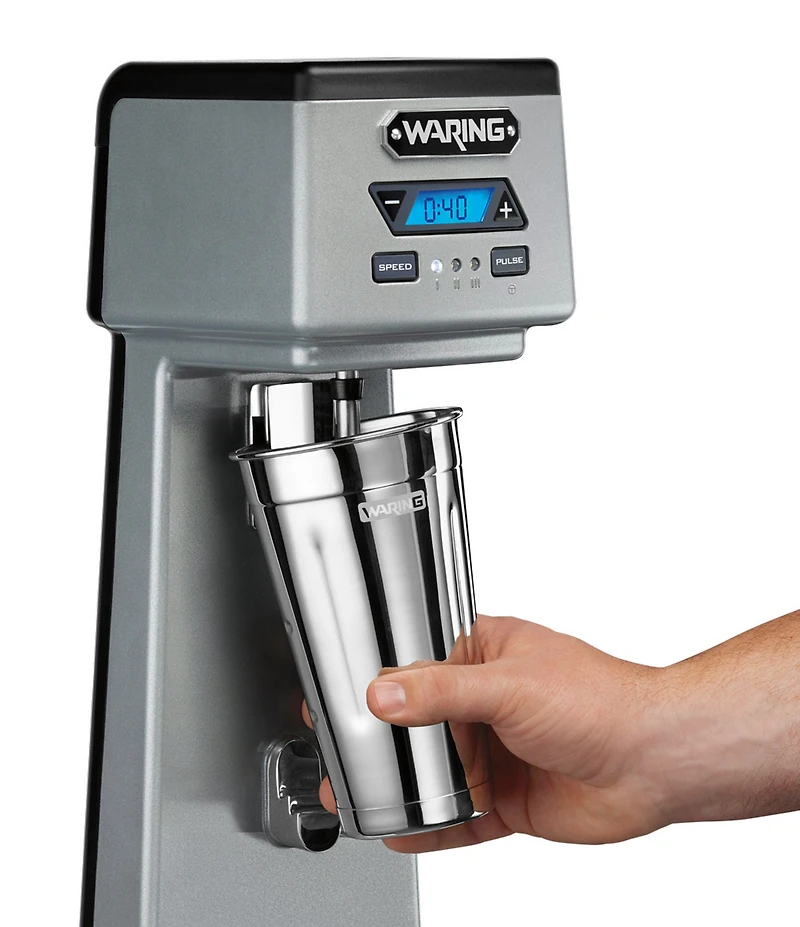 Waring Commercial Heavy-Duty Single-Spindle Drink Mixer with Timer