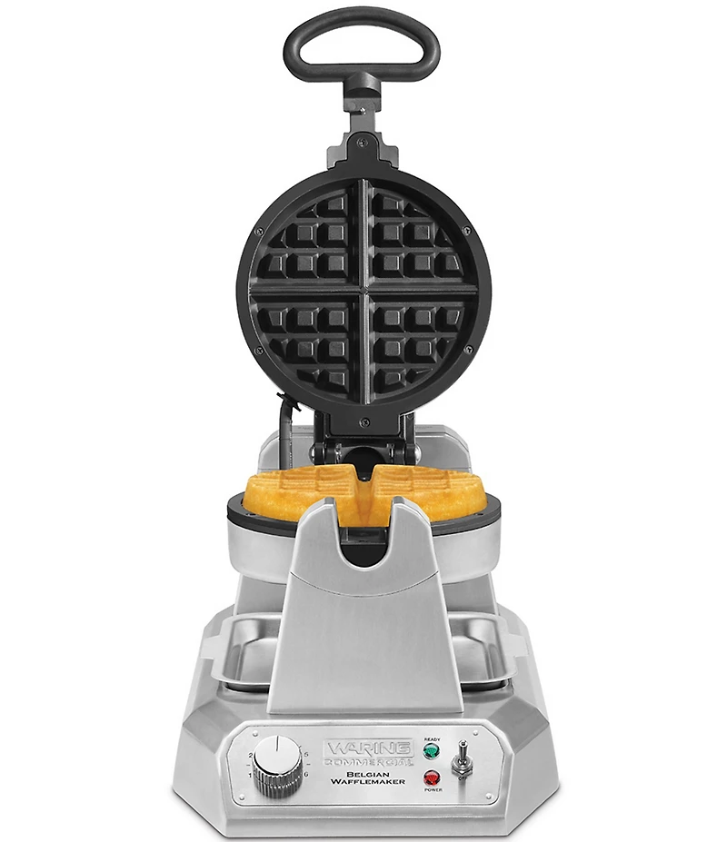 Waring Commercial Single Belgian Waffle Maker with Serviceable Plates