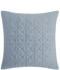 Waterford Danicall Diamond Quilted Chambray Filled Euro Sham