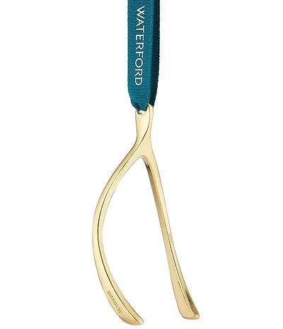 Waterford Golden Wishbone Ornament