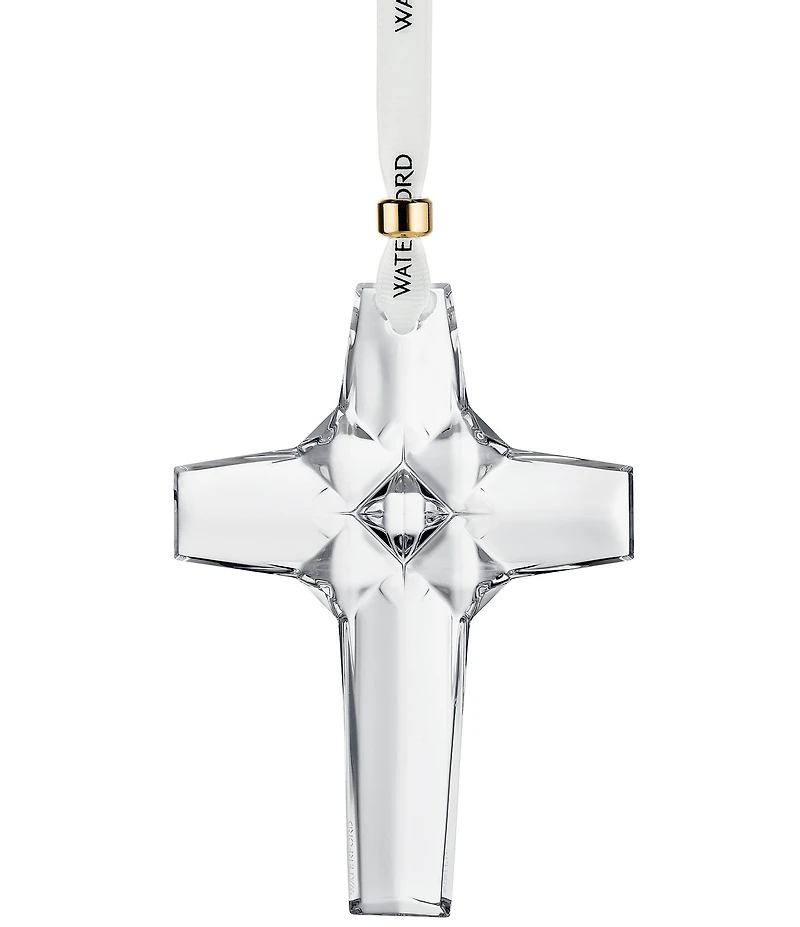 Waterford 2025 Annual Crystal Cross Ornament