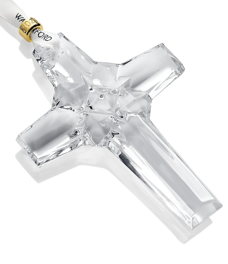 Waterford 2025 Annual Crystal Cross Ornament