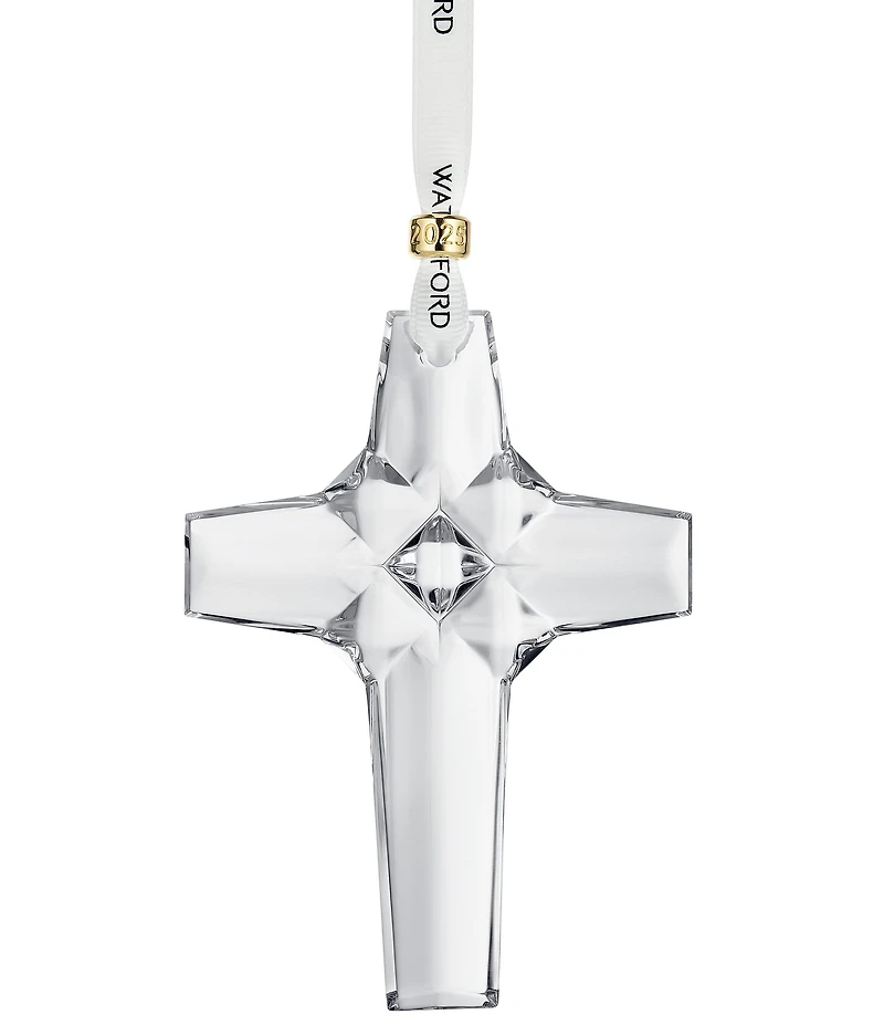Waterford 2025 Annual Crystal Cross Ornament