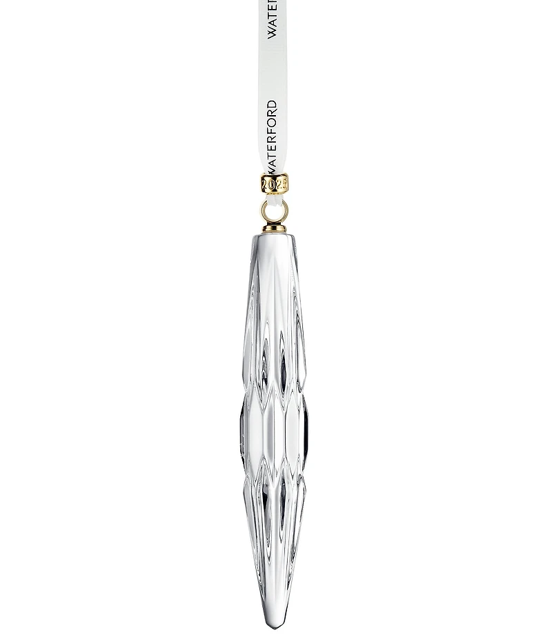 Waterford 2025 Annual Crystal Icicle Ornament