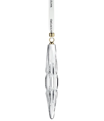 Waterford 2025 Annual Crystal Icicle Ornament