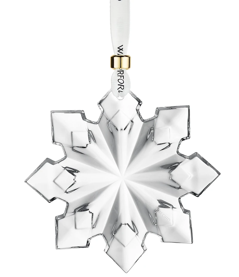 Waterford 2025 Annual Crystal Snowcrystal Ornament