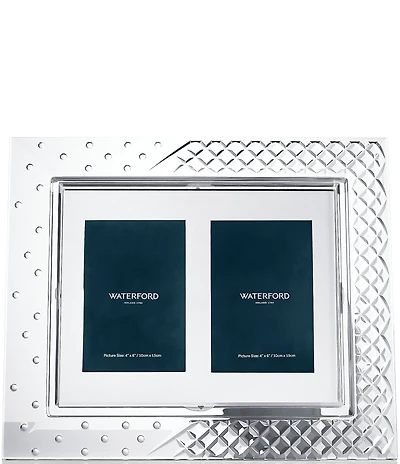 Waterford Celebrations Double Mount Picture Frame