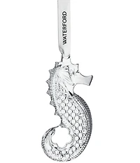 Waterford Christmas Crystal Seahorse Crystal Ornament