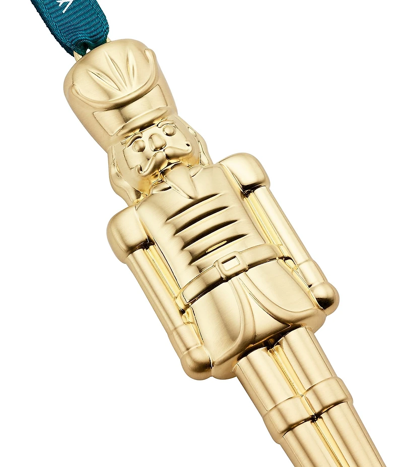 Waterford Christmas Nutcracker Golden Ornament
