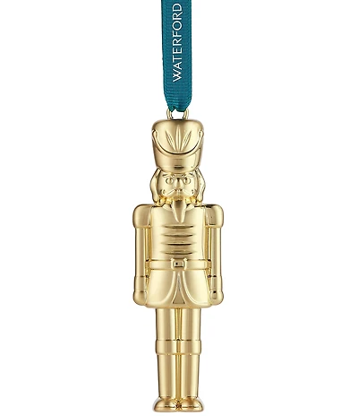 Waterford Christmas Nutcracker Golden Ornament