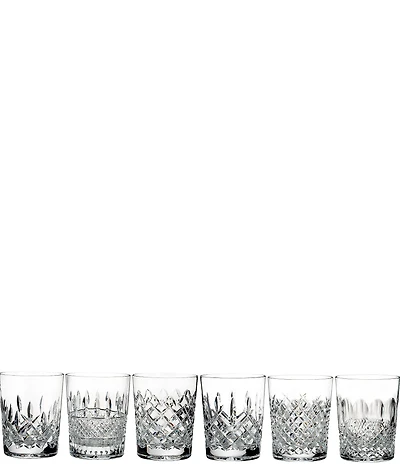 Waterford Connoisseur Heritage Mixed Patterns Double Old Fashioned 13.5-oz, Set of 6