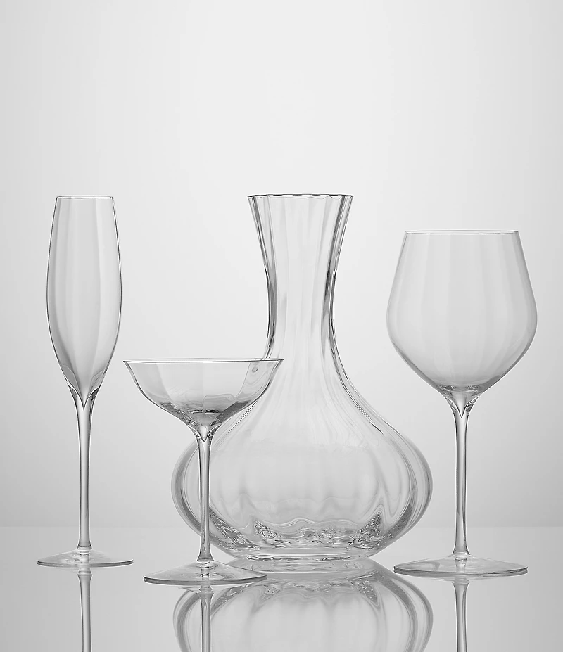 Waterford Crystal Elegance Optic Cabernet Sauvignon Stemware, Set of 2