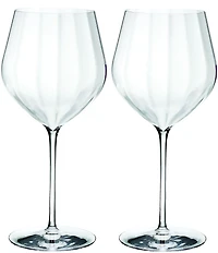 Waterford Crystal Elegance Optic Cabernet Sauvignon Stemware, Set of 2