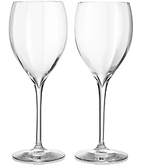 Waterford Crystal Elegance Optic Sauvignon Blanc Stemware, Set of 2