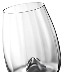 Waterford Crystal Elegance Optic Stemless Wine Glasses, Set of 2