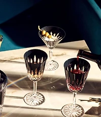Waterford Lismore Black Martini 7floz, Set of 2