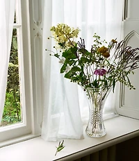Waterford Lismore Diamond Vase, 14in