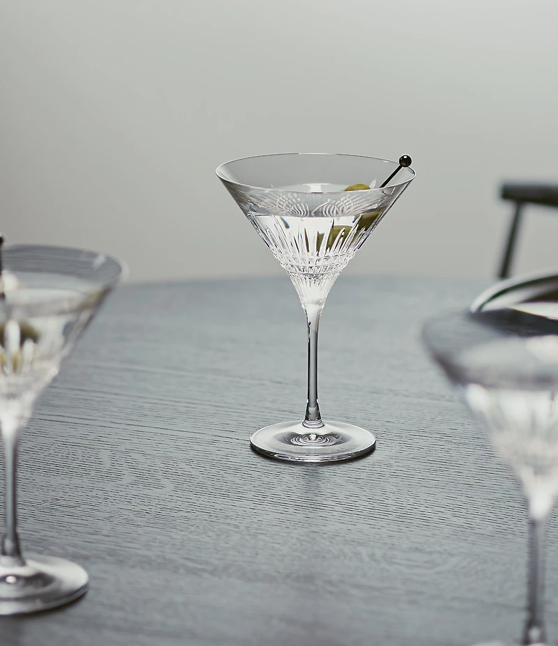 Waterford Lismore Diamond Martini Glass 6.5floz, Set of 2