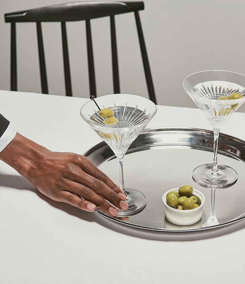 Waterford Lismore Diamond Martini Glass 6.5floz, Set of 2