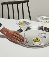 Waterford Lismore Diamond Martini Glass 6.5floz, Set of 2