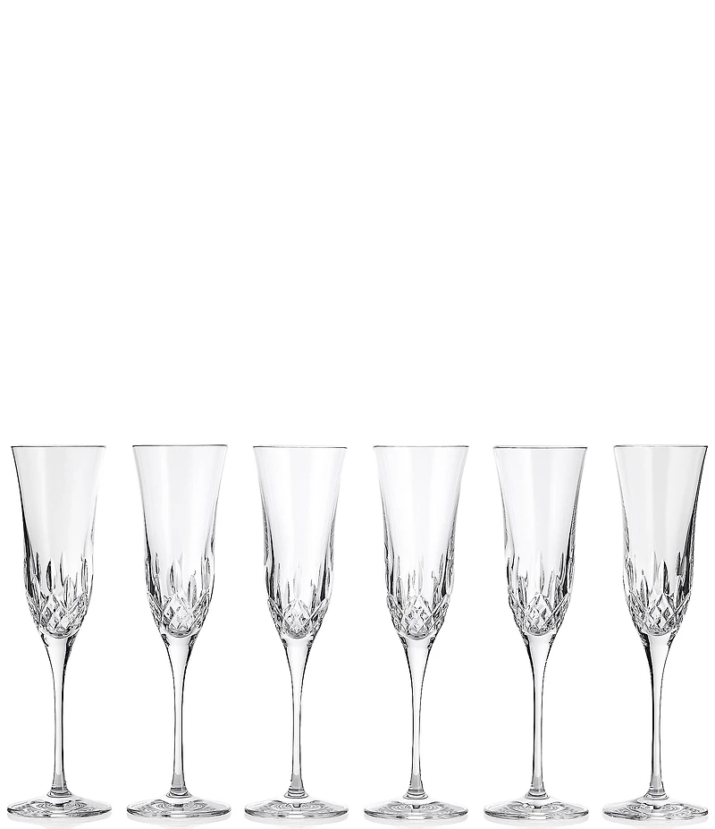 Waterford Crystal Lismore Essence Flutes, Set of 6