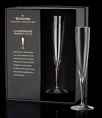 Waterford Elegance Trumpet Flute 5floz, Set of 2