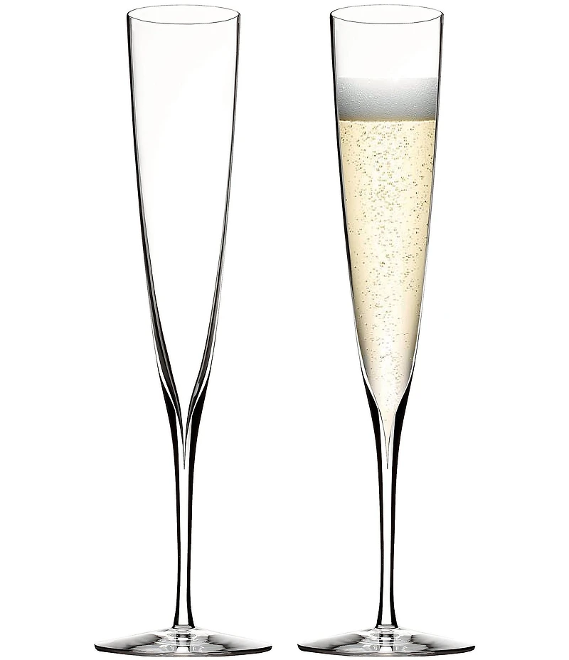 Waterford Elegance Trumpet Flute 5floz, Set of 2