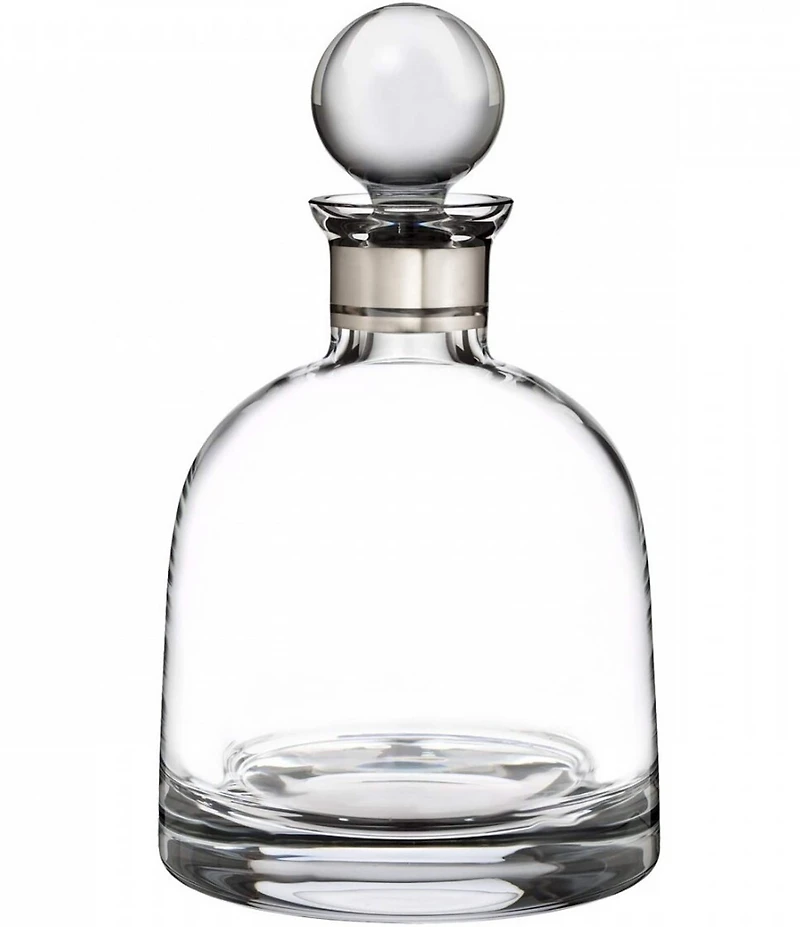 Waterford Elegance Decanter Short Platinum Band, 32.5floz