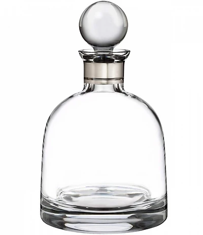 Waterford Elegance Decanter Short Platinum Band, 32.5floz
