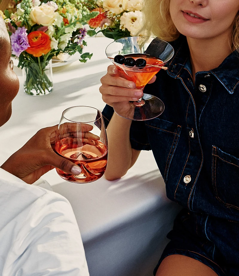 Waterford Elegance Stemless Wine Glass 16.5floz, Set of 2