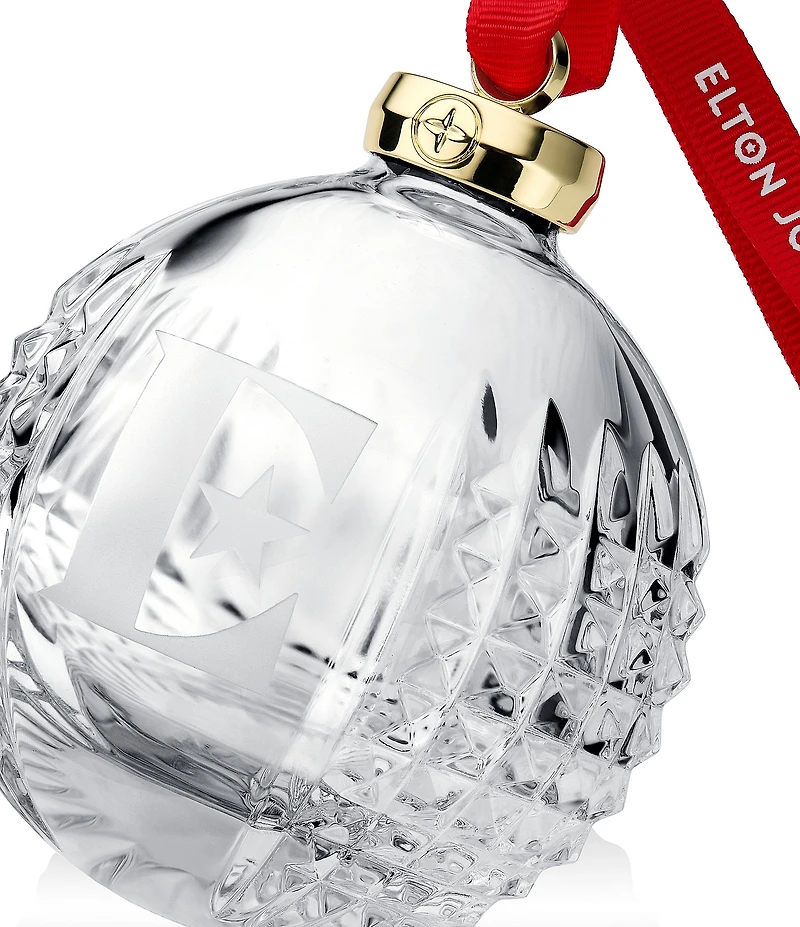Waterford Elton John E Icon Bauble Ornament