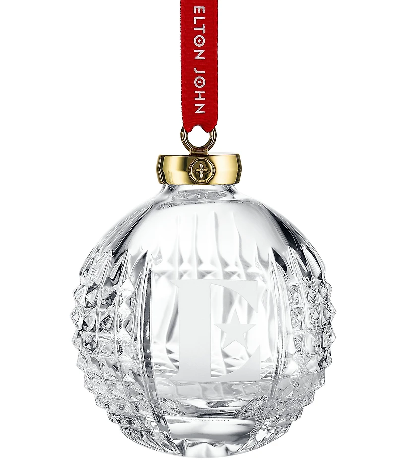 Waterford Elton John E Icon Bauble Ornament
