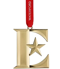 Waterford Elton John Golden E Icon Ornament