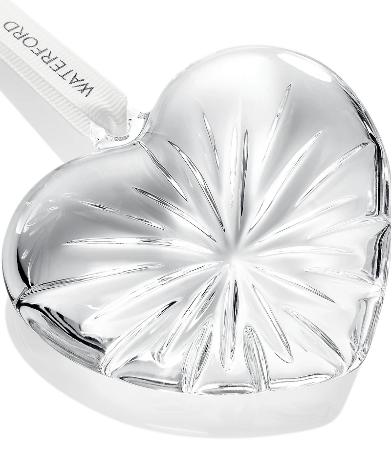 Waterford Heart Ornament