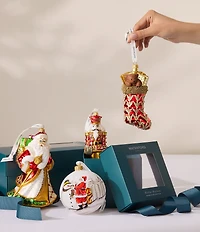 Waterford Holiday Heirlooms Filled Stocking Glass Ornament