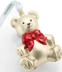 Waterford Holiday Heirlooms First Teddy 2025 Ornament