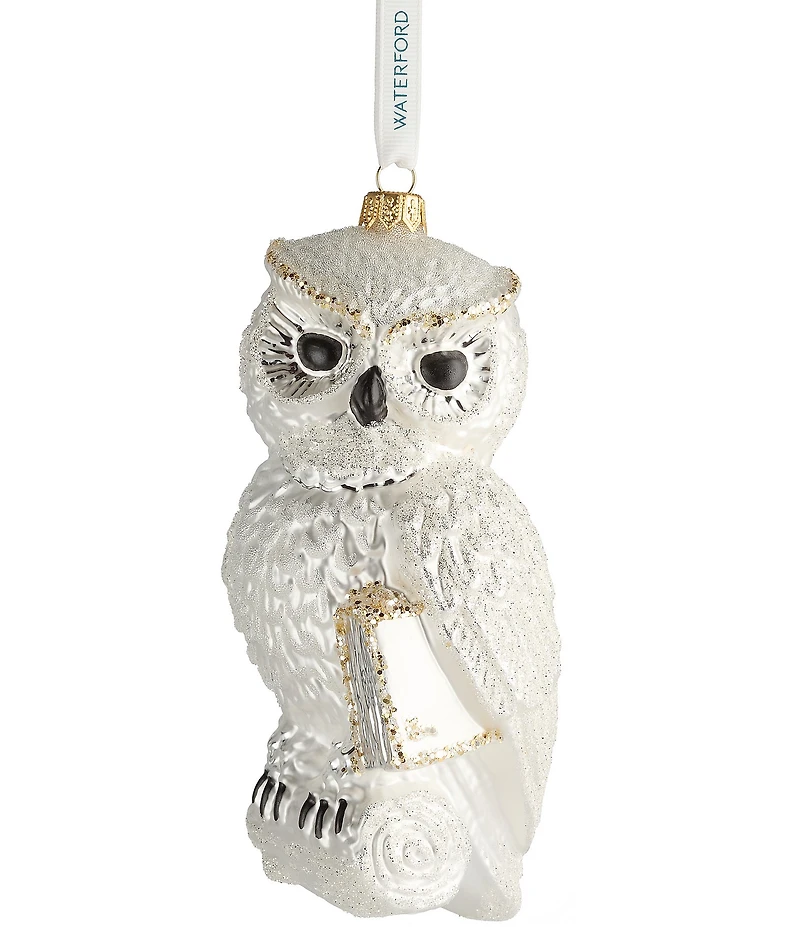 Waterford Holiday Heirlooms Owl Ornament