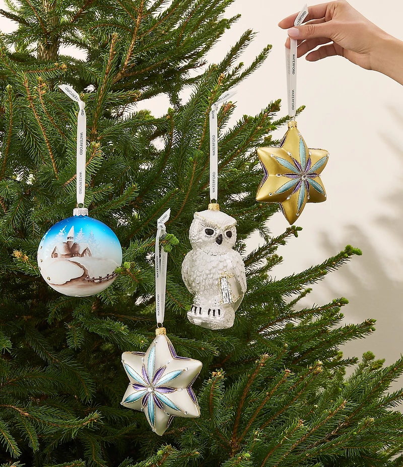 Waterford Holiday Heirlooms Owl Ornament