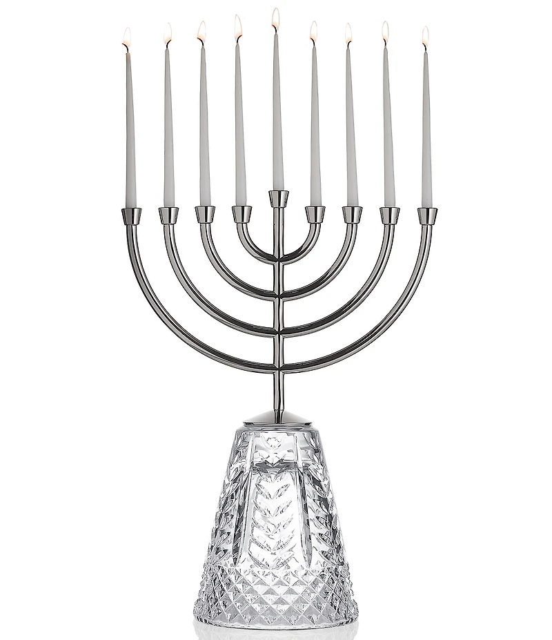 Waterford Judaica Collection Menorah