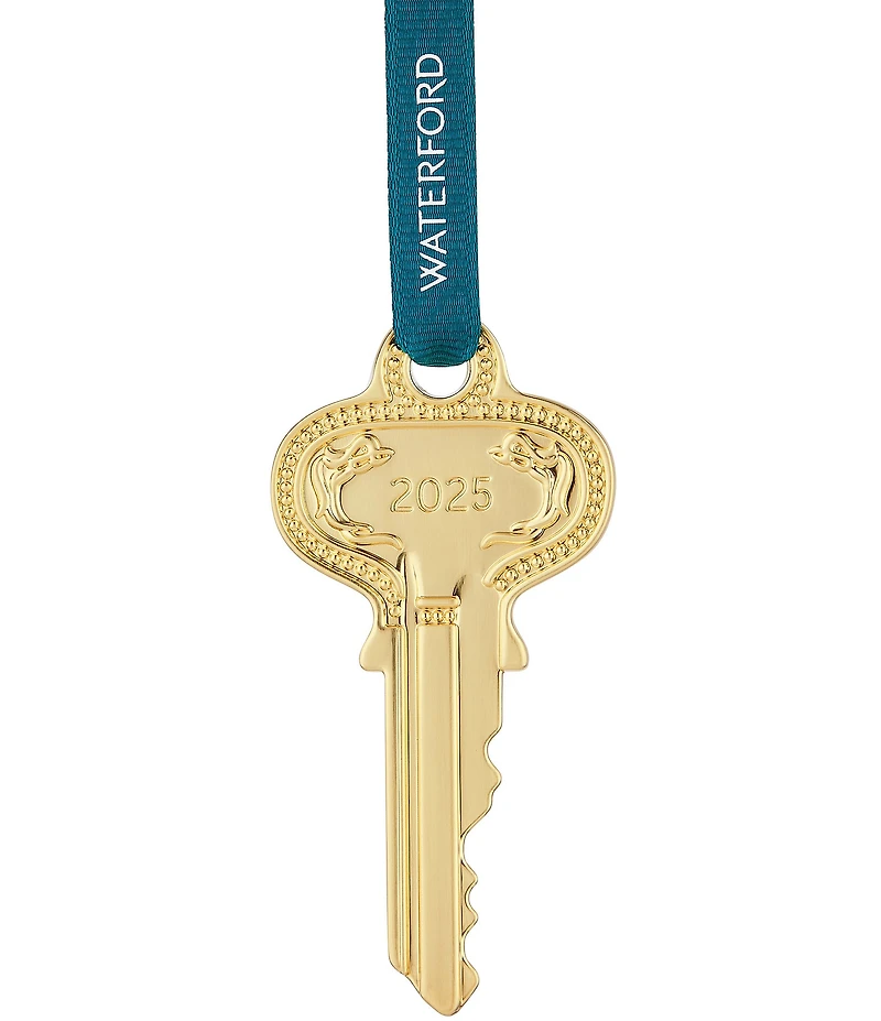 Waterford Key Golden Ornament 2024
