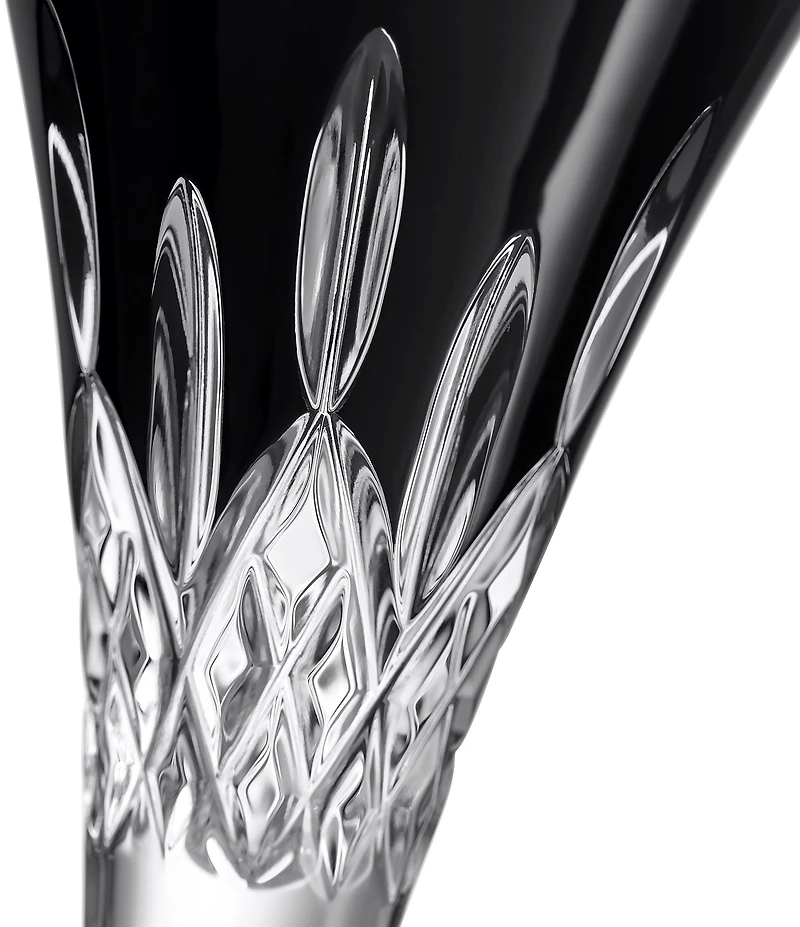 Waterford Lismore Black Toasting Flute 5.5floz, Set of 2
