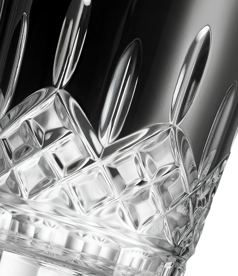 Waterford Lismore Black Double Old Fashioned, Set of 2